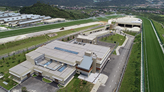 The world-class veterinary hospital has 4,928m2 of working space.